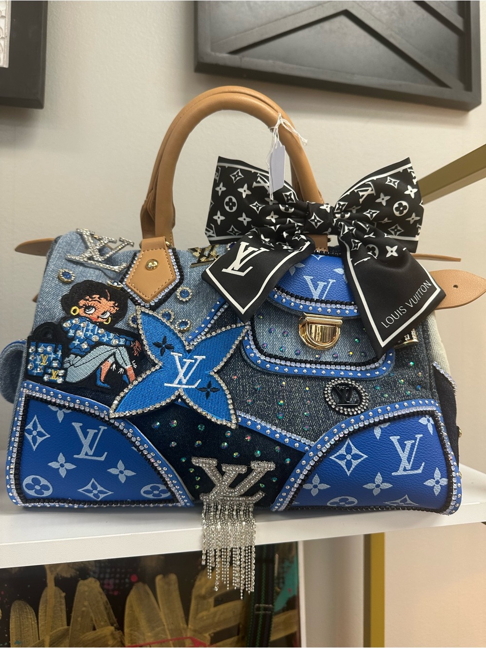 Handmade Junk Bag GORGEOUS and one of a kind
